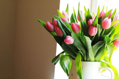 Close-up of pink flower bouquet