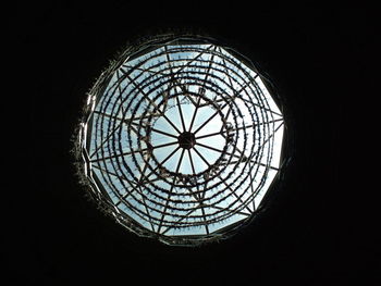 Low angle view of ceiling