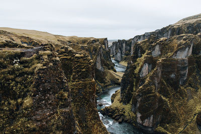 Panoramic view of landscape against sky