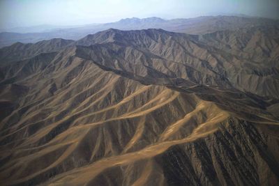 Scenic view of dramatic landscape