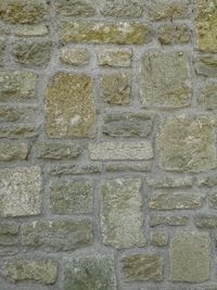 Full frame shot of stone wall