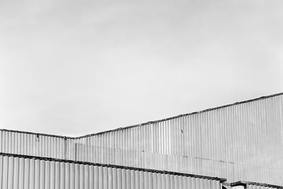 Fence against sky