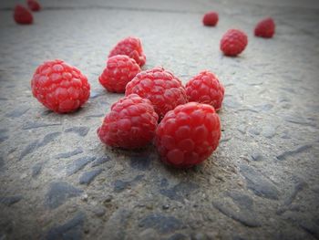 Close-up of strawberries