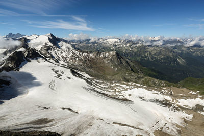 Aerial view of landscape against sky