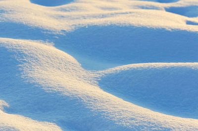 Full frame shot of snow