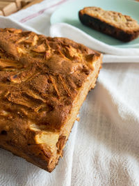 Close-up of food with light background