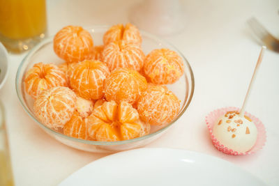 Close-up of food in bowl on table