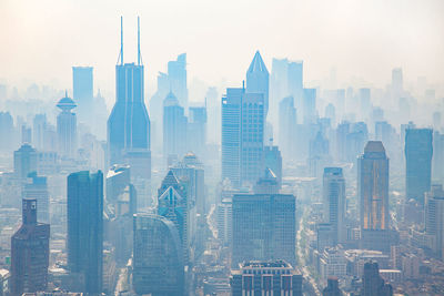 Skyscrapers in city