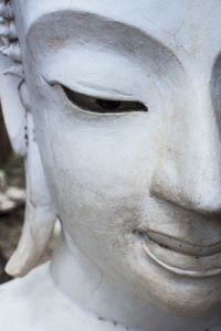 Close-up of buddha statue