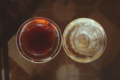 Close-up of drink on table