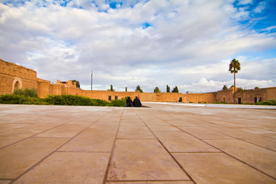 View of historical building against sky