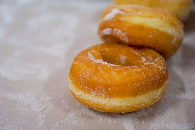 Close-up of dessert on table