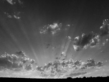 Low angle view of sky