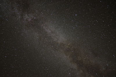 Low angle view of star field against star field