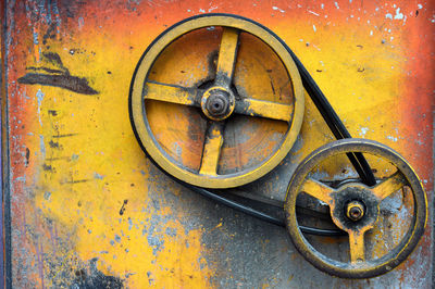 Close-up of rusty metal