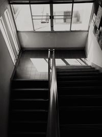 Low angle view of staircase