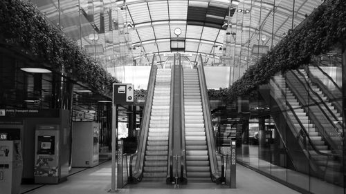 Interior of modern building