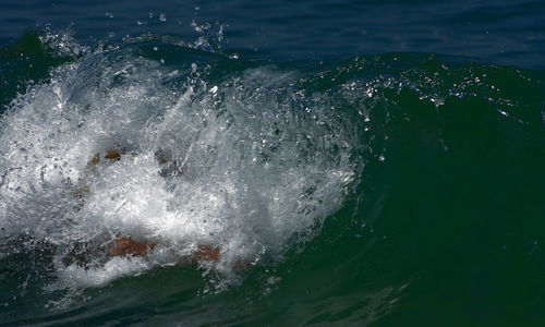 Close-up of sea waves