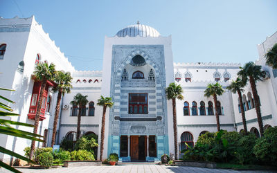 Exterior of building against sky