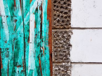 Full frame shot of weathered wall