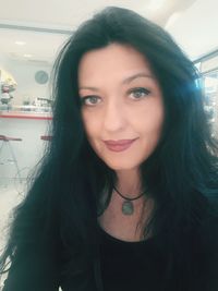 Portrait of beautiful woman