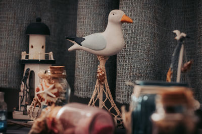 Close-up of birds perching