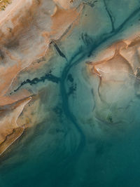 Coastal landscape in patagonia.