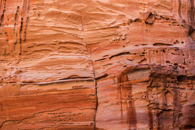 Full frame shot of rock formation