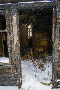 Abandoned building