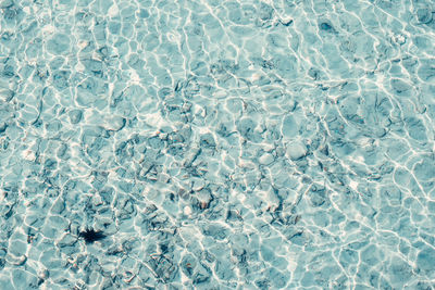 Full frame shot of ice cream in swimming pool