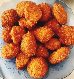 Close-up of food in plate