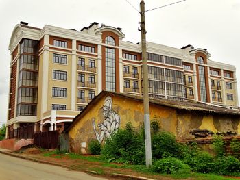 Low angle view of old building