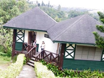 House with trees in background
