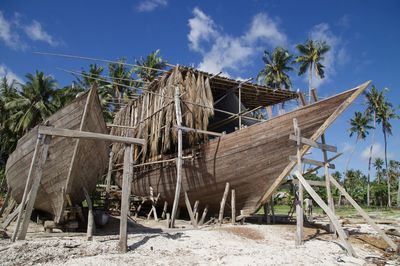 The traditional pinisi boat of sulawesi selatan