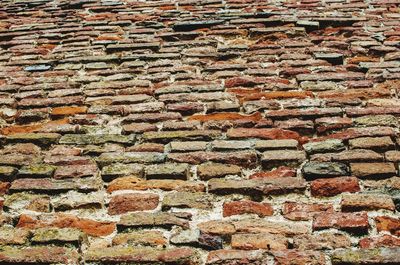 Full frame shot of brick wall