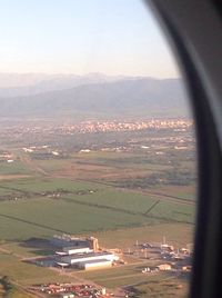 Aerial view of landscape