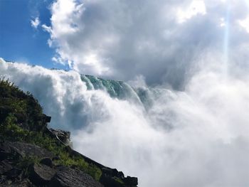 Scenic view of niagara falls