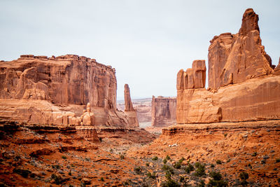 Rock formations