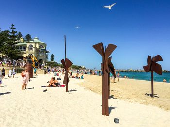 People on beach