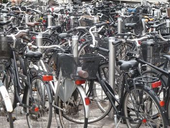 Cars parked in parking lot