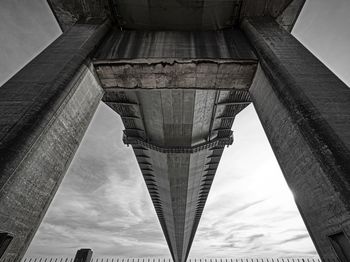 Low angle view of bridge