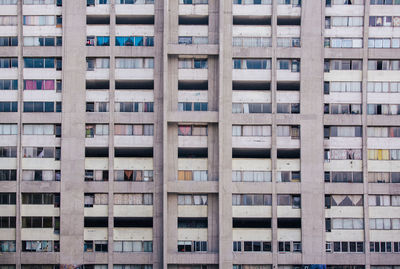 Full frame shot of apartment building