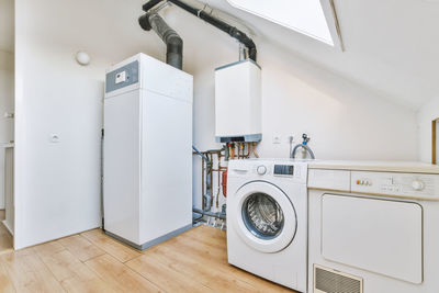 Interior of bathroom