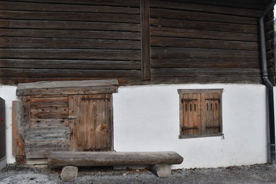 Exterior of old building