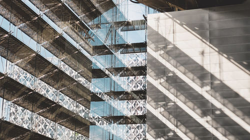 Low angle view of modern building