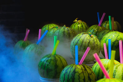 Close-up of multi colored candies