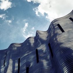 Low angle view of building against sky