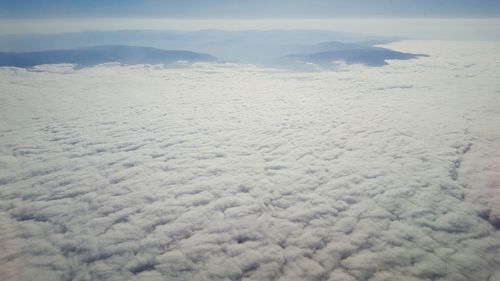 Aerial view of landscape against sky