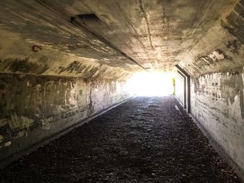 Illuminated tunnel