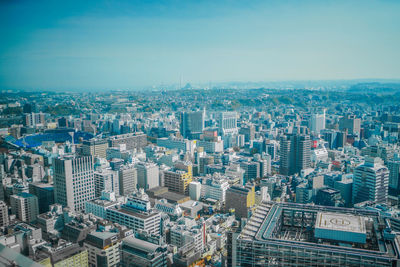 Aerial view of cityscape